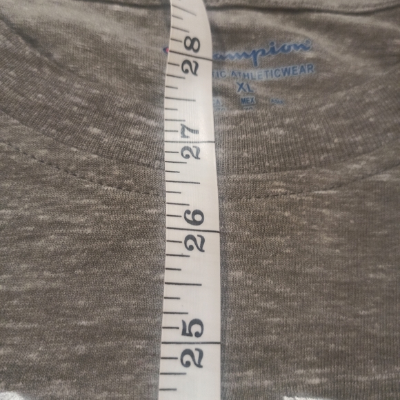 Ohio State Buckeyes Size XL Champion T Shirt Gray Short Slee - Picture 9 of 12